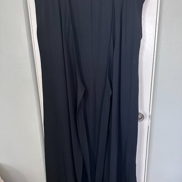 Everlane Black Wrap Dress - Picture 5 of 6